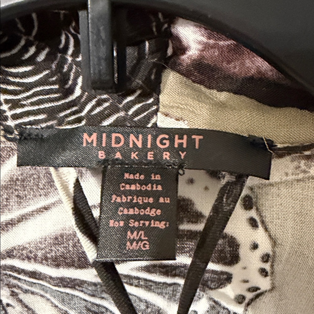 Butterfly Print Women's Robe - Picture 2 of 3